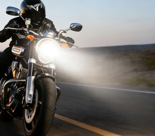 LED motorcycle lights are developing rapidly and the demand is increasing