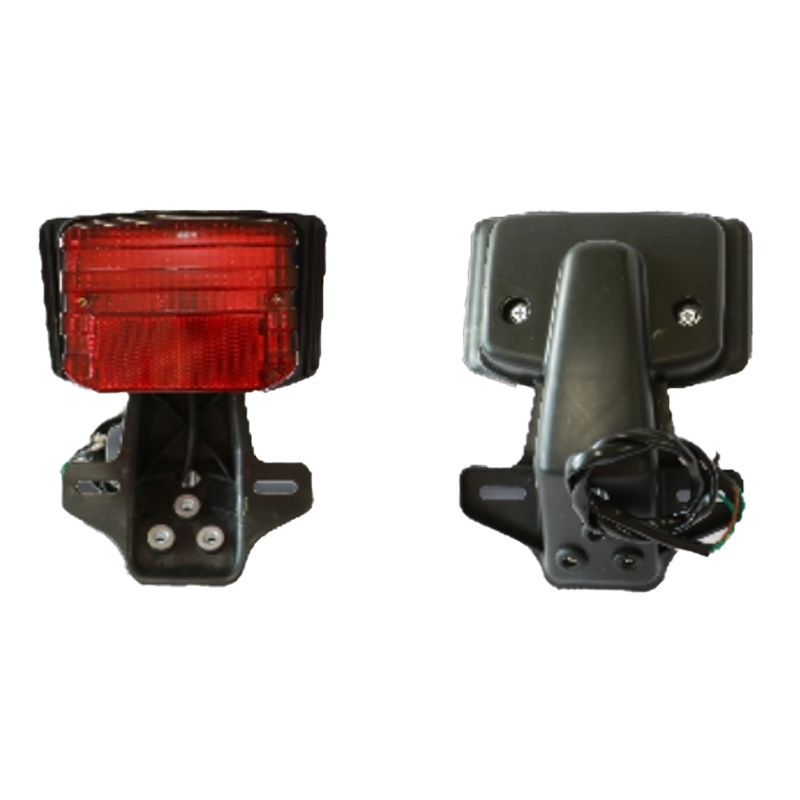 WYCG King Taillight with Plastic Bracket (Bulb, Red)