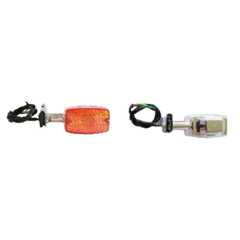 ZB Turn Signal (Electroplated Rear Housing, Bulb, Orange)